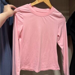 SHEIN Pink Long Sleeve Women's Top